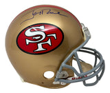 Jerry Rice Signed In Blue San Francisco 49ers FS Authentic Helmet JSA Hologram