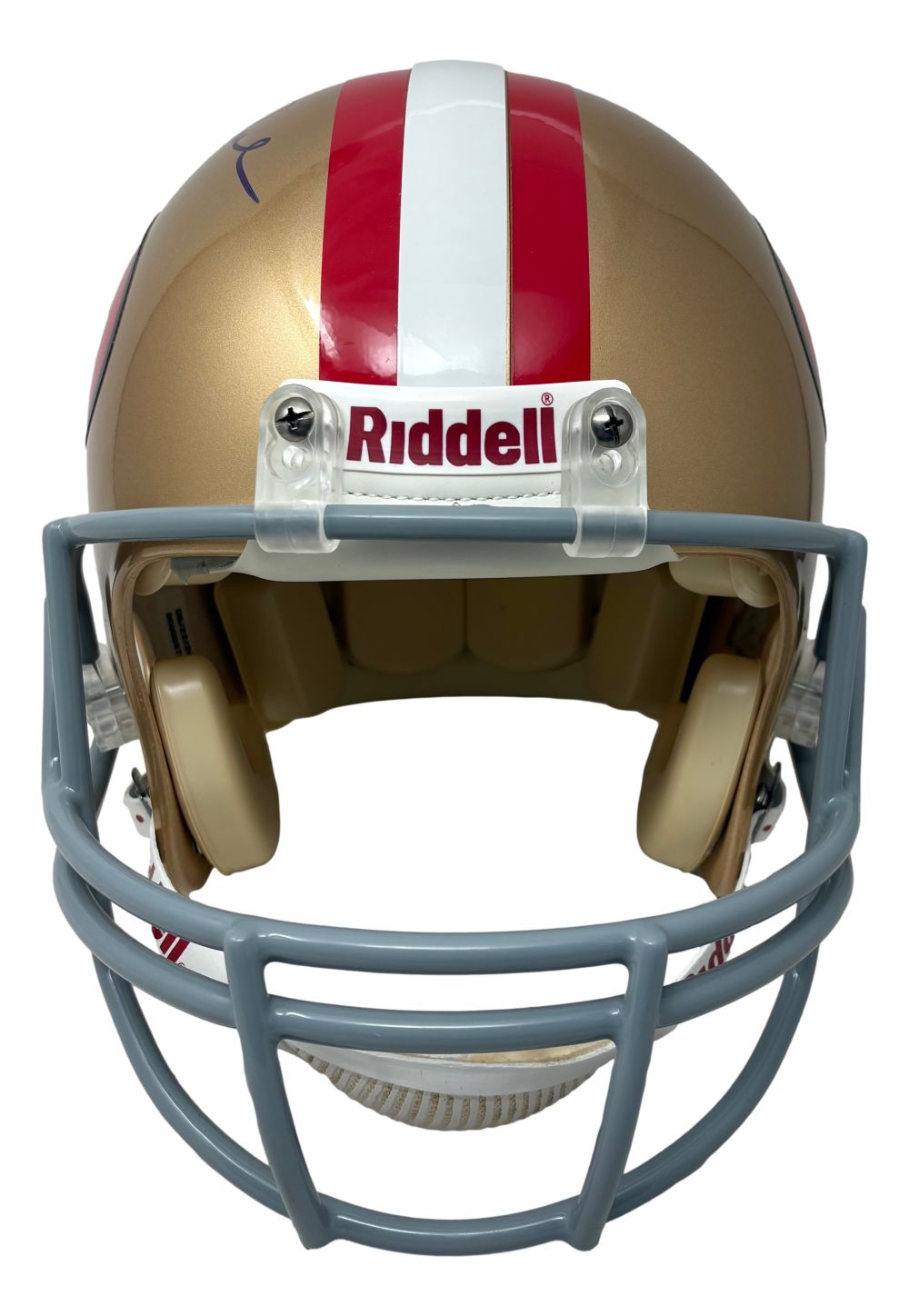 Jerry Rice Signed In Blue San Francisco 49ers FS Authentic Helmet JSA Hologram