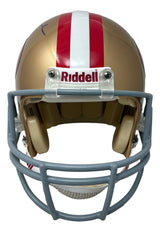 Jerry Rice Signed In Blue San Francisco 49ers FS Authentic Helmet JSA Hologram
