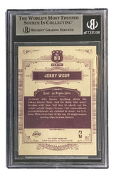 Jerry West Signed 2014 Panini Golden Age #83 Los Angeles Lakers Trading Card BAS