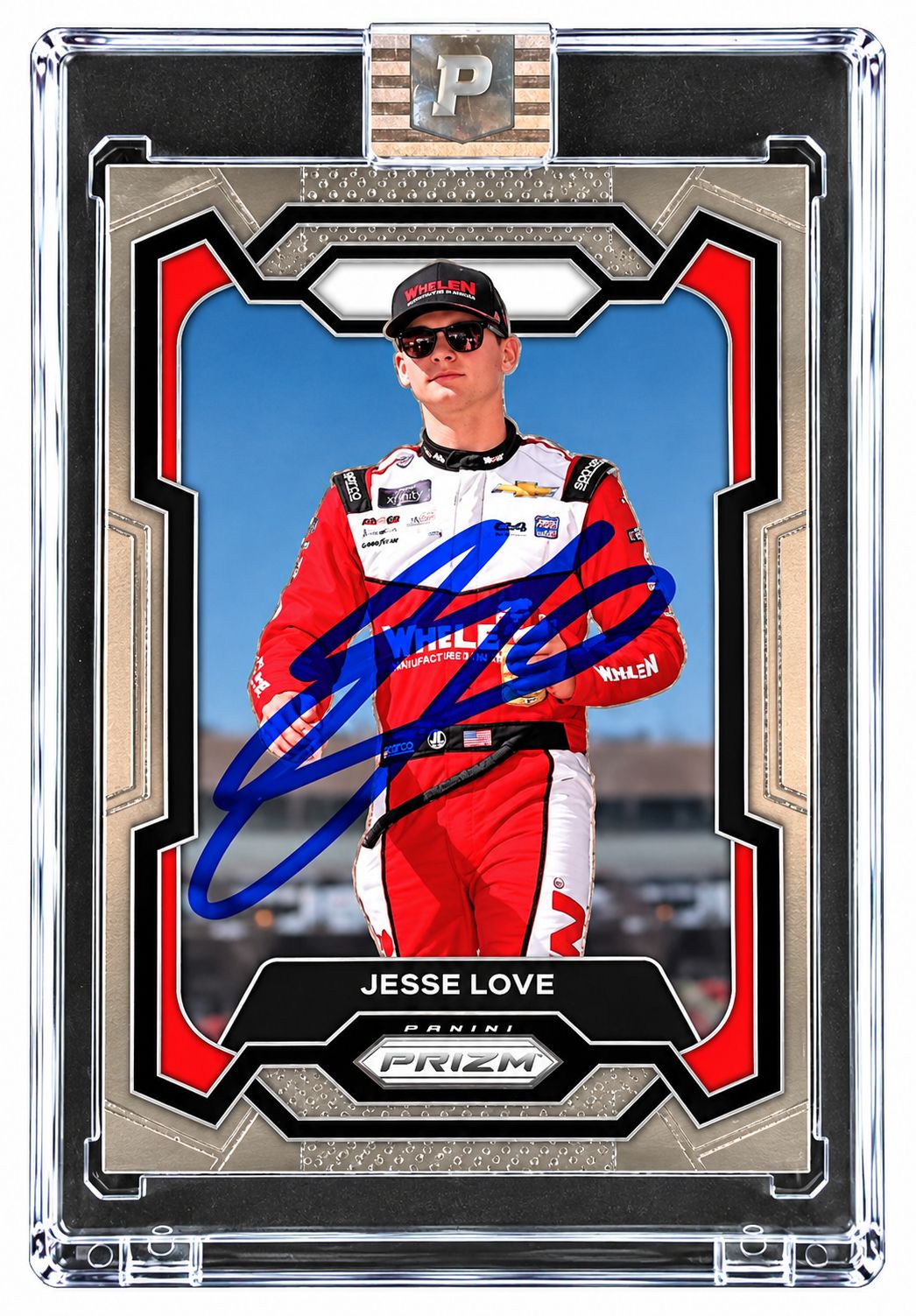 Jesse Love Signed 2024 Panini Prizm #45 Trading Card PA Encapsulated