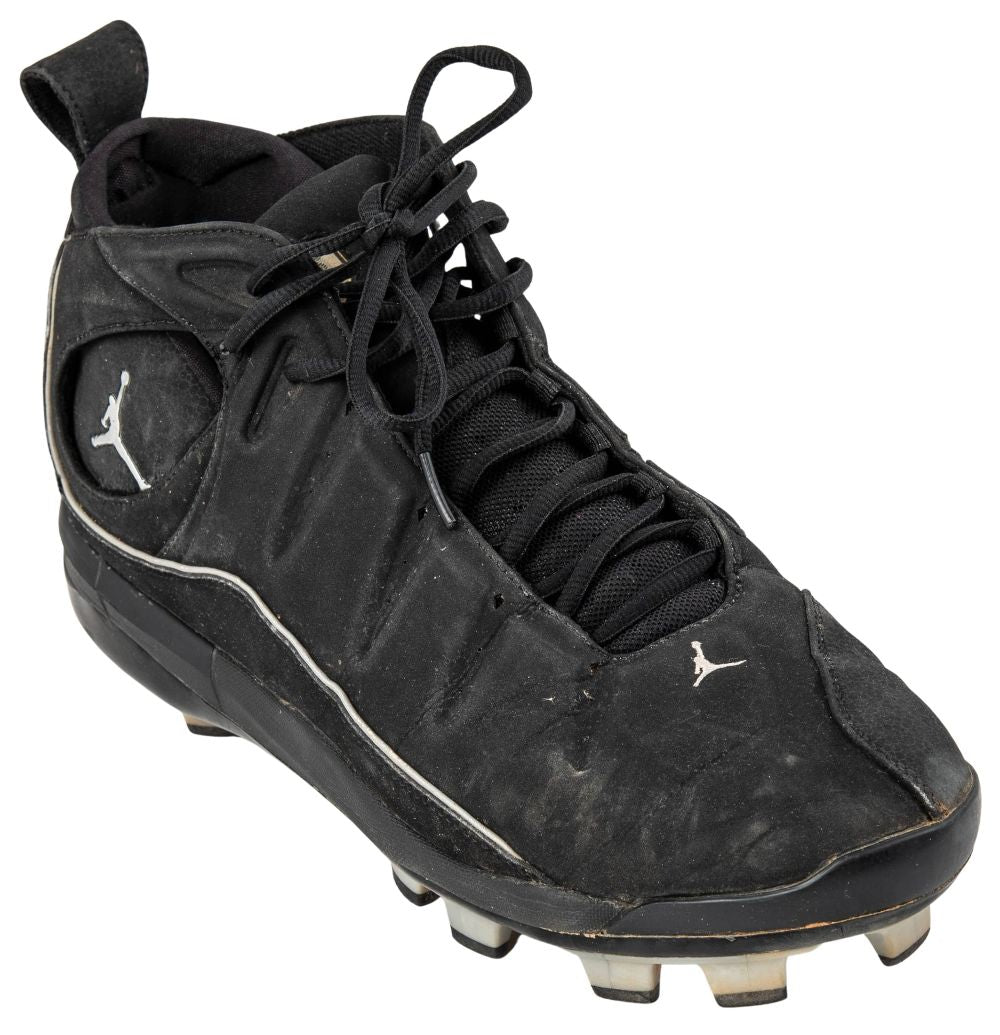 Derek Jeter New York Yankees Game Used Jordan Promo Sample Cleat Steiner
