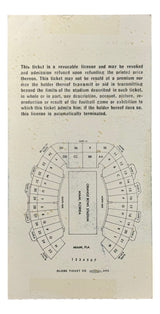 Super Bowl III New York Jets vs Baltimore Colts Ticket Stub VG/EX Condition