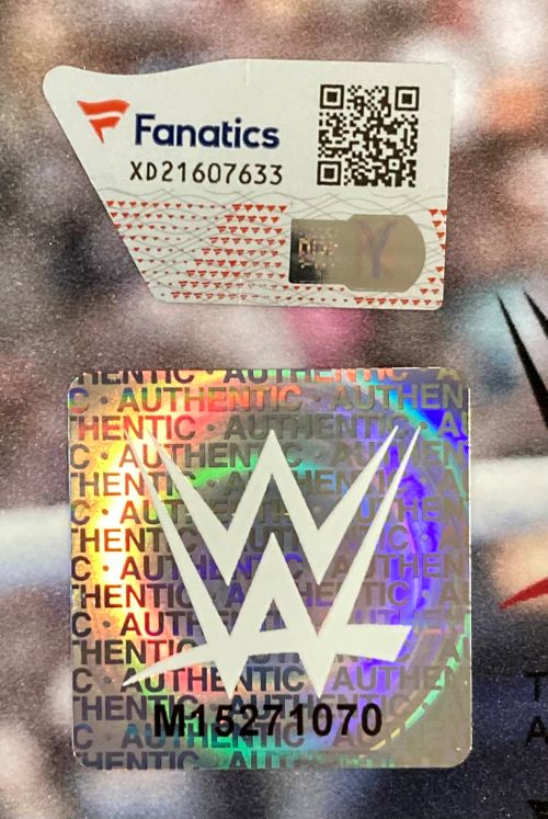 Jey Uso Signed 16x20 WWE Wrestlemania 41 Photo And New 4-19-25 Fanatics