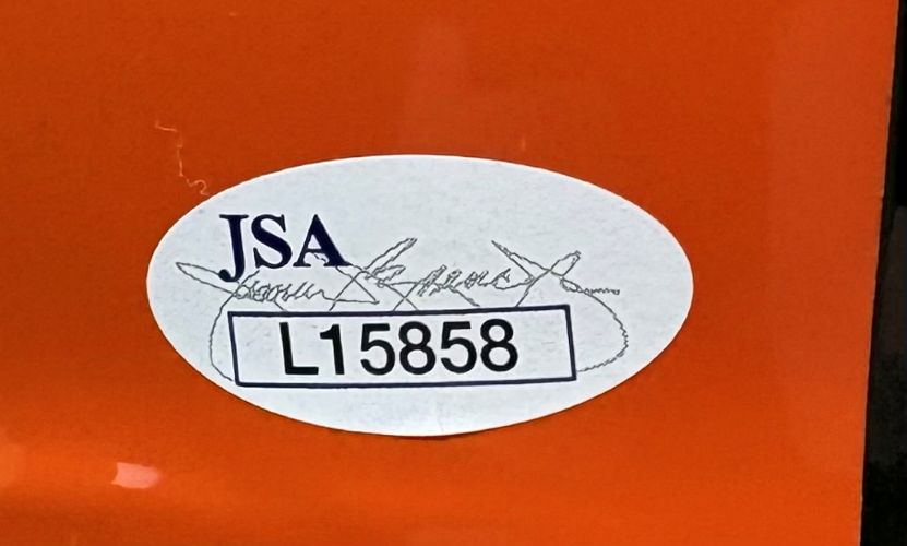 Jim Brown Signed Cleveland Browns FS RK Suspension Authentic Helmet HOF 71 BAS