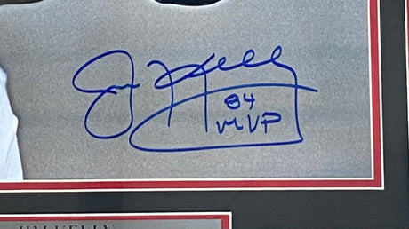 Jim Kelly Signed Framed 16x20 USFL Houston Gamblers Photo 84 MVP Steiner Sports - Sports Integrity
