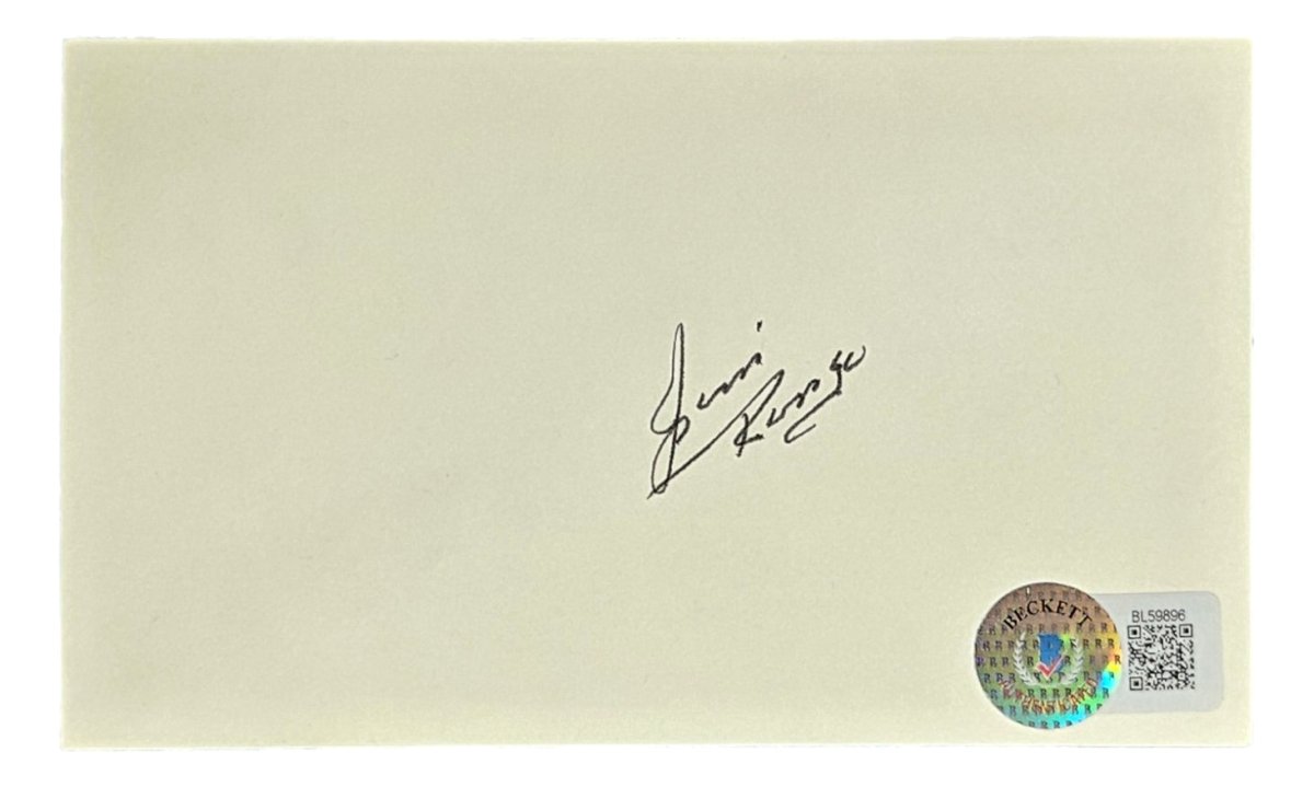 Jim Ringo Green Bay Packers Signed Index Card BAS BL59896 - Sports Integrity