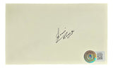 Jim Ringo Green Bay Packers Signed Index Card BAS BL59896 - Sports Integrity