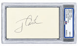 President Jimmy Carter Signed Index Card PSA/DNA Auto Mint 9