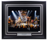 Joe Elliott Signed Framed 16x20 Def Leppard Performance Photo JSA ITP - Sports Integrity
