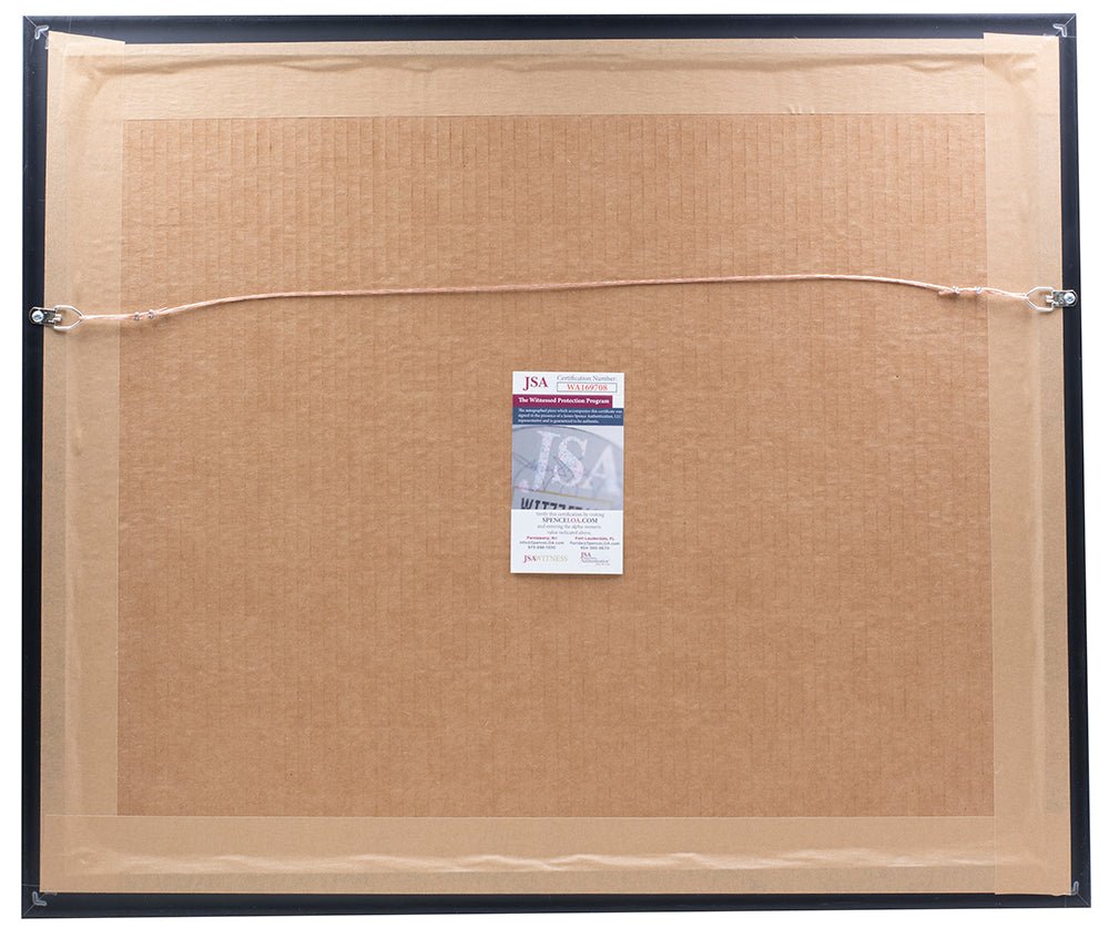 Joe Elliott Signed Framed 16x20 Def Leppard Performance Photo JSA ITP - Sports Integrity