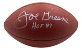 A Wilson Super Bowl XIII Duke football by Sports Integrity, signed by Mean Joe Greene with "HOF 87" inscription.