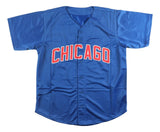 Joe Maddon Chicago Signed Blue Baseball Jersey 16 WS Champs BAS