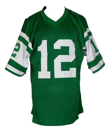 Joe Namath New York Signed Green Football Jersey PSA/DNA Hologram - Sports Integrity