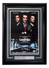 Joe Pesci Signed Autographed Framed 11x17 Goodfellas Movie Photo BAS LOA