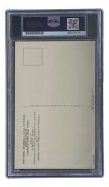 Joe Sewell Signed 4x6 Cleveland Hall Of Fame Plaque Card PSA/DNA 85026251 - Sports Integrity