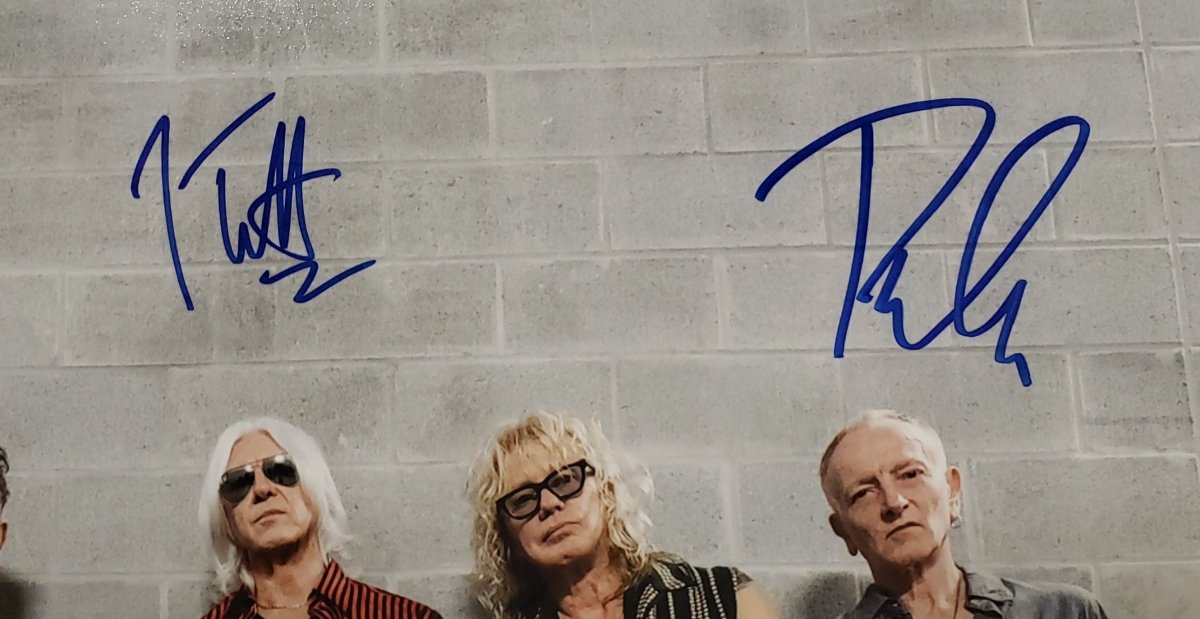 Joe Elliott Phil Collen Signed Framed 16x20 Def Leppard Photo JSA ITP - Sports Integrity