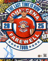 John Cena 11x14 WWE Farewell Photo BAS