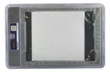 Sports Integrity’s John Cena Signed Slabbed WWE Cut Signature (PSA AN81383) is sealed in a hard plastic PSA case with visible authentication labels and QR code on the left. The card features a faint, indistinct blue marking.