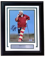 John Daly Signed Framed 8x10 PGA Golf America Photo PSA/DNA