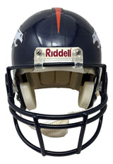 John Elway Signed Denver Broncos Full Size Authentic Helmet JSA Hologram