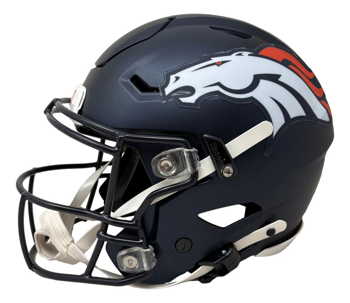 John Elway Signed Denver Broncos Full Size Authentic SpeedFlex Helmet BAS