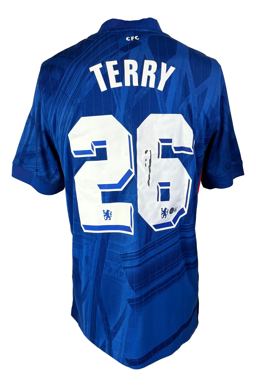 John Terry Signed Chelsea FC Nike Soccer Jersey BAS