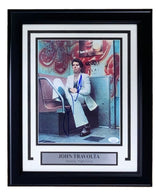 John Travolta Signed Framed 8x10 Saturday Night Fever Photo JSA