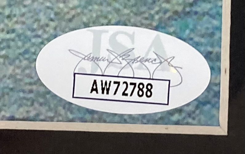 John Travolta Signed Framed 8x10 Saturday Night Fever Photo JSA