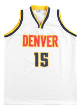 Nikola Jokic Denver Signed White Basketball Jersey JSA