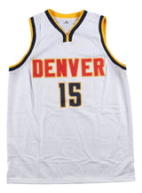 Nikola Jokic Denver Signed White Joker Basketball Jersey BAS