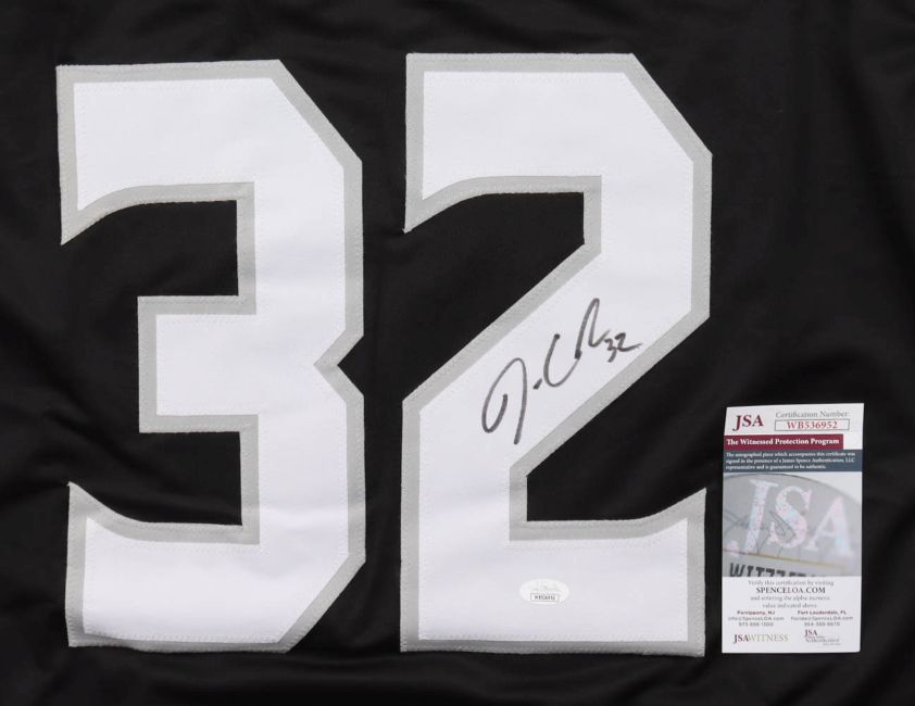 Jonathan Quick Los Angeles Signed Black Hockey Jersey JSA