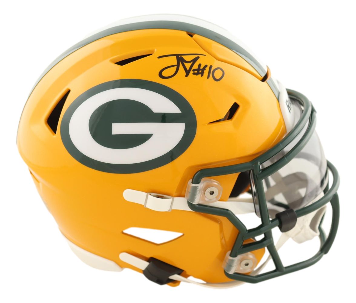 Jordan Love Signed Green Bay Packers MIDI SpeedFlex Helmet BAS