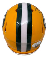 Jordan Love Signed Green Bay Packers Mini Speed Helmet JSA