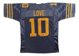 Jordan Love Green Bay Signed Navy Football Jersey BAS ITP