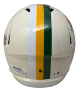 Jordan Love Signed Green Bay Packers Full Size RETRO Speed Replica Helmet BAS