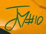 Jordan Love Signed Green Bay Packers Full Size Authentic SpeedFlex Helmet 2 BAS