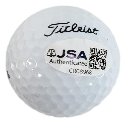 Jordan Spieth Signed Titleist Golf Ball JSA QR
