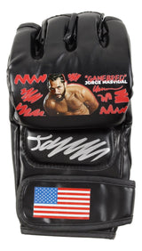 Jorge Masvidal Signed Custom MMA Fight Glove BAS