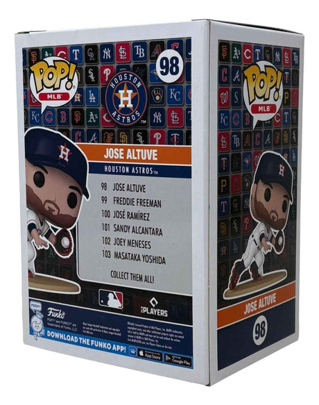 Jose Altuve Signed Houston Astros Funko Pop #98 17 AL MVP BAS