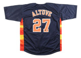 Jose Altuve Houston Signed Navy Baseball Jersey BAS