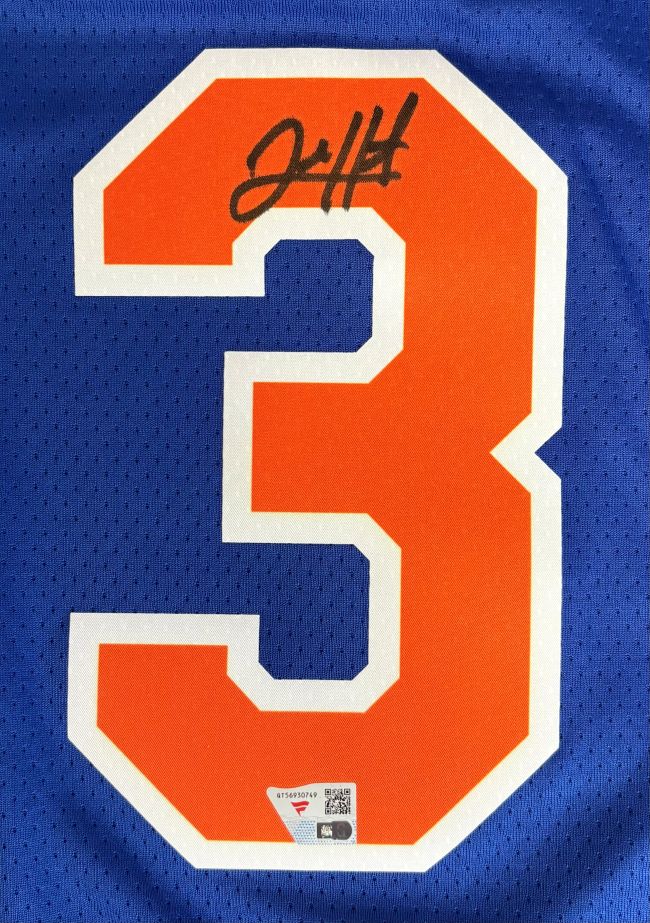 Josh Hart Signed New York Knicks Nike Swingman Jersey Fanatics