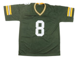 Josh Jacobs Green Bay Signed Green Football Jersey BAS