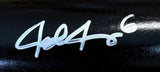 Josh Jung Texas Rangers Signed Black Louisville Slugger Baseball Bat BAS