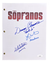 Jamie-Lynn Sigler Chianese Turturro Signed The Sopranos Pilot Script JSA Hologram