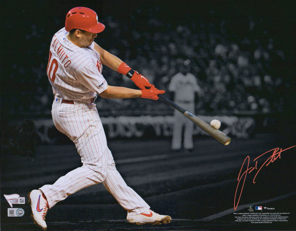 JT Realmuto Signed 11x14 Philadelphia Phillies Photo Fanatics