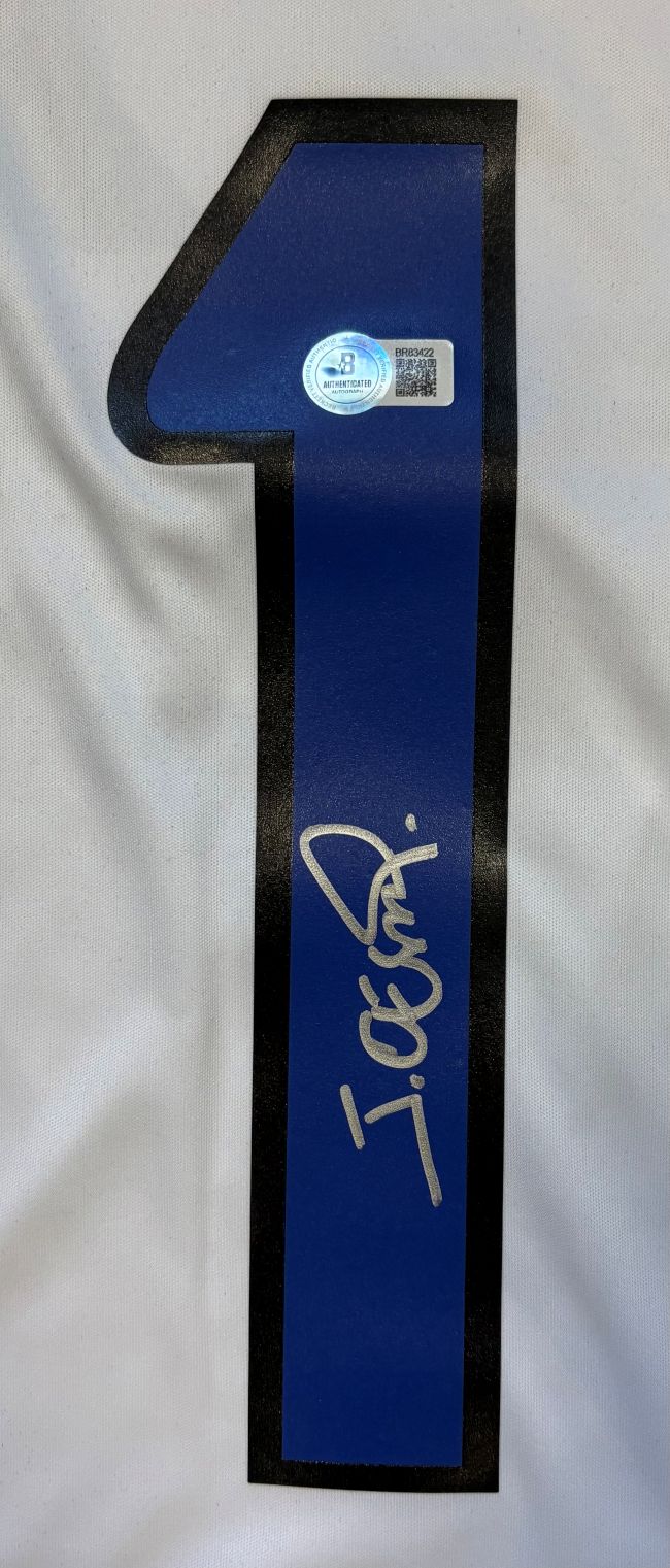 Julio Cesar Signed Inter Milan Nike Soccer Jersey BAS