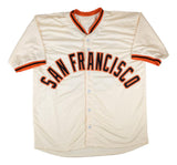 Jung-Hoo Lee San Francisco Signed in Korean Cream Baseball Jersey BAS