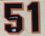 Jung-Hoo Lee San Francisco Signed Cream Baseball Jersey BAS