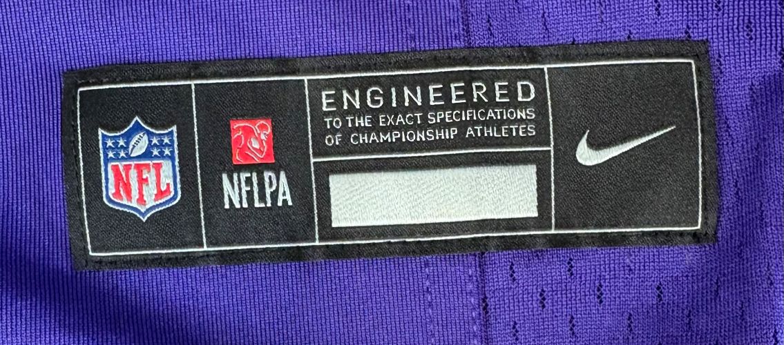 Justin Jefferson Signed Minnesota Vikings Nike Game Replica Jersey BAS